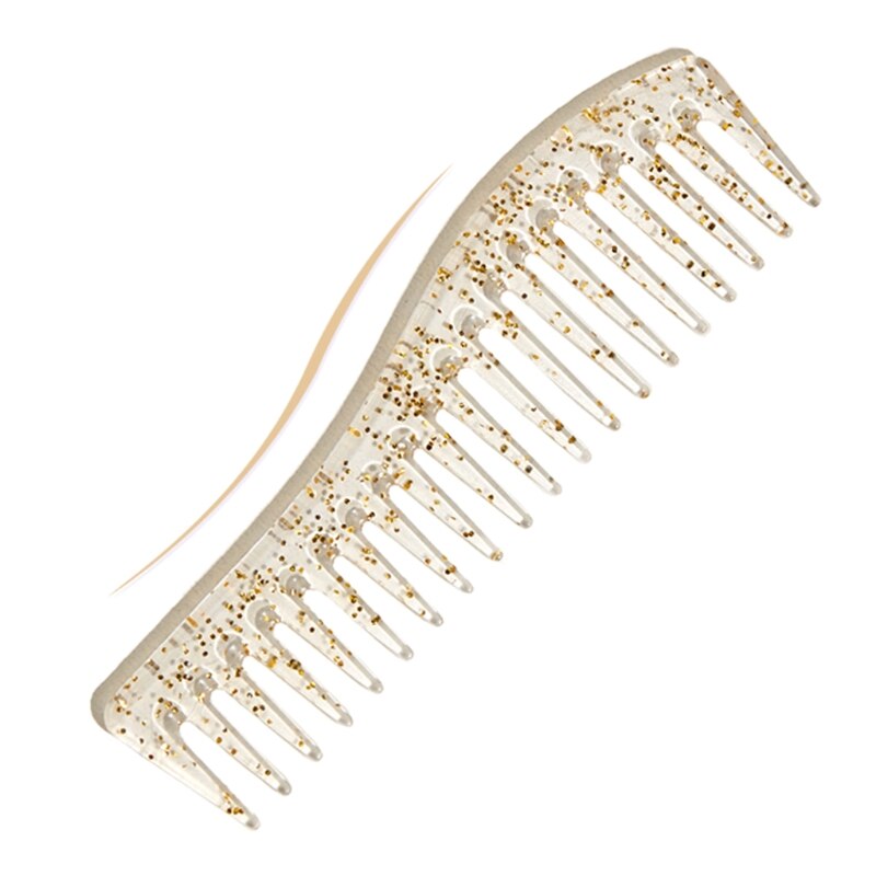 Peignes créatifs à dents larges pour coiffure, brosse de Massage du cuir chevelu, outil de Salon de coiffure, U7EE