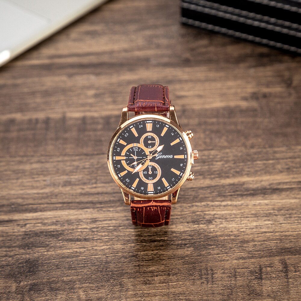 Men's Set Beautifully Packaged Watch + Pen Set Combination Set