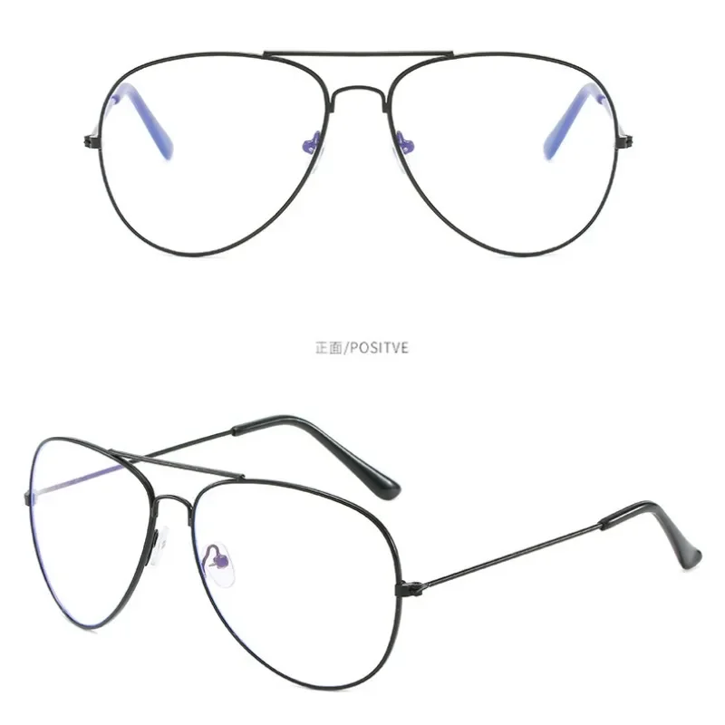 Lunettes de myopie à double faisceau pour hommes et femmes, lunettes de myopie finies, cadre en métal, moins dioptrie,-1.0 à-4.0, HD, délinquants