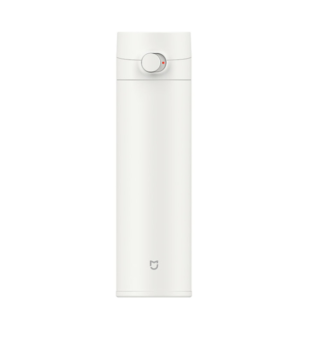 Original Xiaomi Mijia Water Cup 2 480mL Thermos Keep Warm/Cold Winter Cup For Women Travel Portable 316L Stainless Steel: White