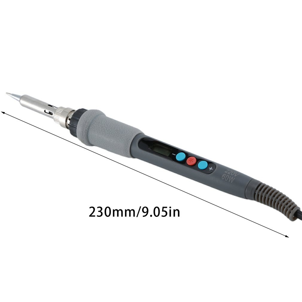 Digital Electric Soldering Iron With Controller LCD Backlight Adjustable Temperature Welding Tools EU Plug