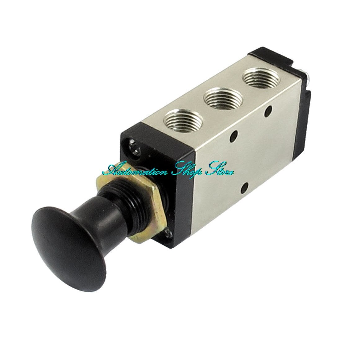 Pneumatic Air Valve 4R210-08 5 Port 2 Position 1/4-BSPT Push Pull Lever