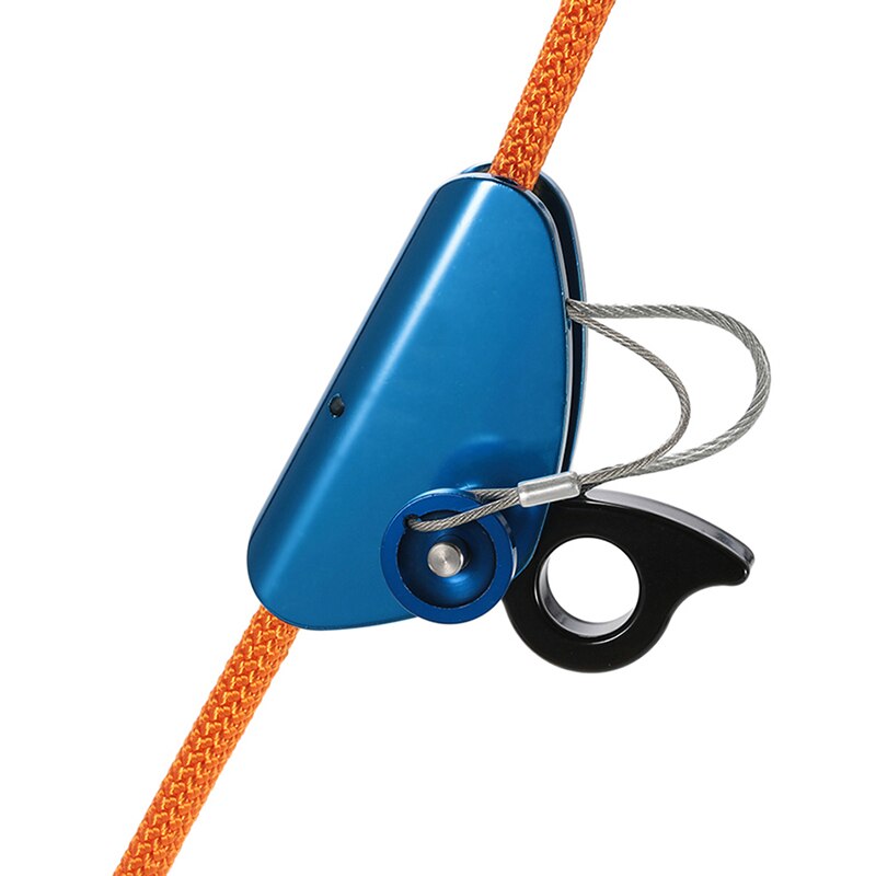Outdoor Climbing Carabiner Gear Aluminum Rope Grab Hiking Travel Kits For Rock Travel Strength Mountaineering Accessories