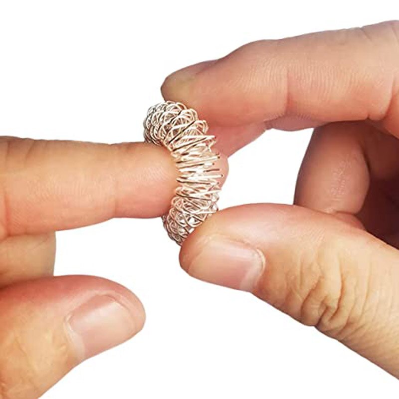 5Piece Figet Toys Anxiety Rings Stress Relief ADHD Autism Occupational Therapy Sensory Juguete Antiestres Adults Niños