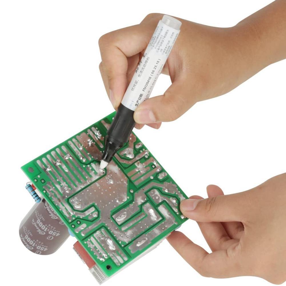 10ml 951 Soldering Flux Pen Non-clean Low-solids Soldering Rosin Flux Pen For Soldering Solar Panel DIY Power Panel Lead-free