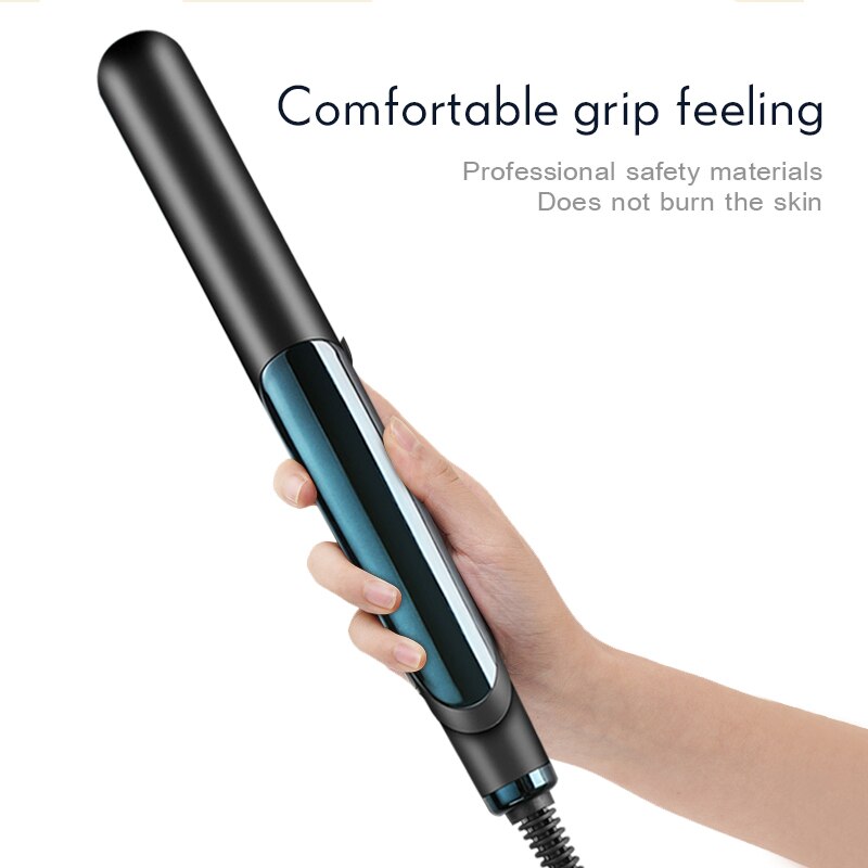 Elektrische Stijltang Professionele Krultang Toermalijn Keramische Haar Krultang Borstel Flat Iron 15S Warmte Uphairstyle Toools