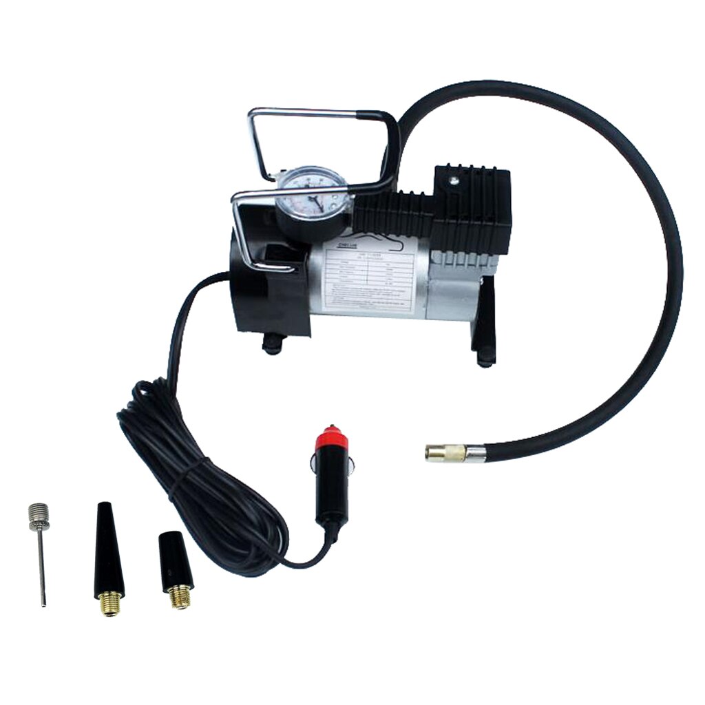 12V Car High Pressure Electric Pump Air Compressor Portable Tire Inflator
