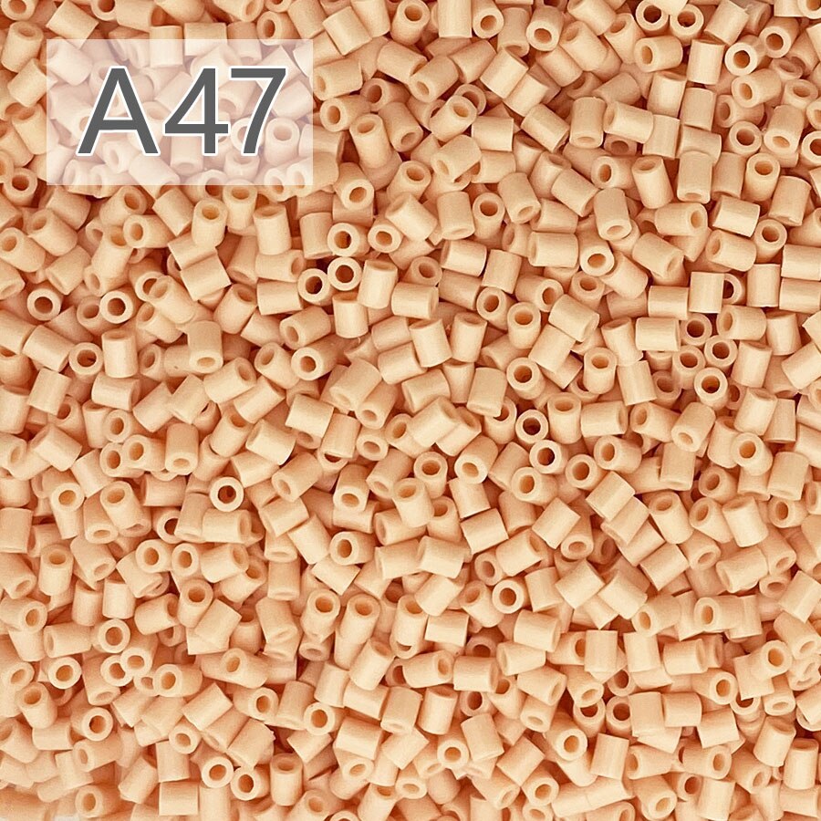 500g/50000 Uds. Cuentas Hama de 2,6mm, cuentas para fusibles perler diy, diversión para niños, manualidades, juguetes educativos de inteligencia: Champán