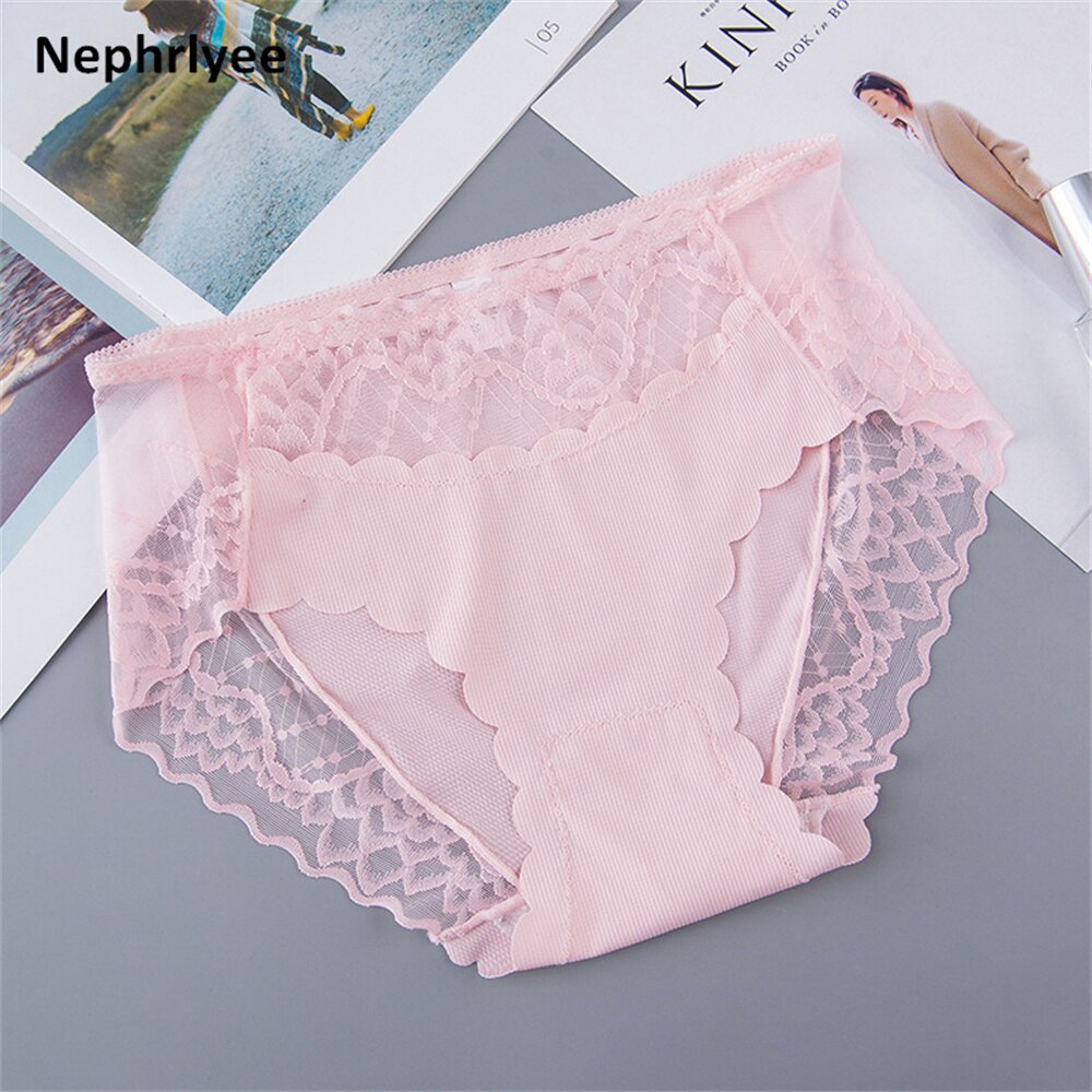 Ijs Zijde Slipje Voor Vrouw Ondergoed Sexy Kant Ademend Zachte Lingerie Vrouwelijke Slips Panty Sexy Naadloze Vrouwen Onderbroek