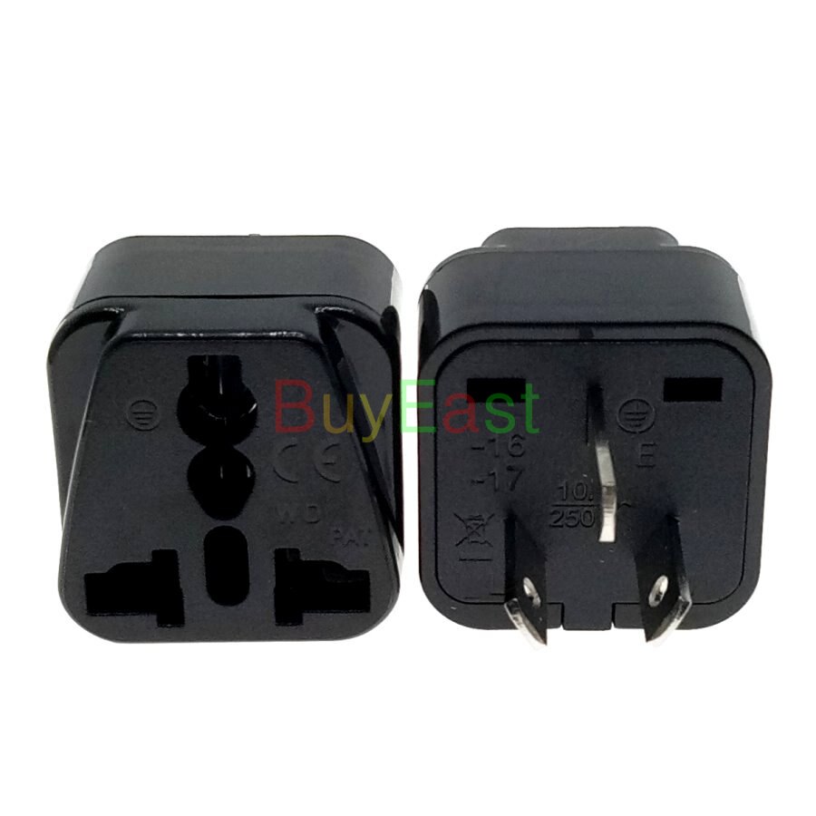 Universal to AU, China, Zealand Electrical Plug Adapter - AC 100~250V 10A Max