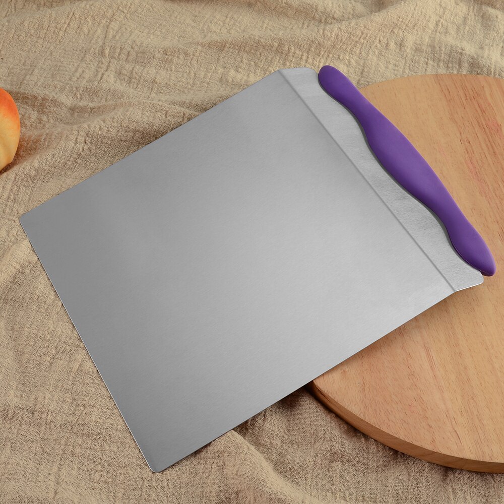 Baking Tools Stainless Steel Transfer Cake Tray Moving Plate Bread Pizza Transfer Blade Lifter Shovel Bakeware Pastry Scraper