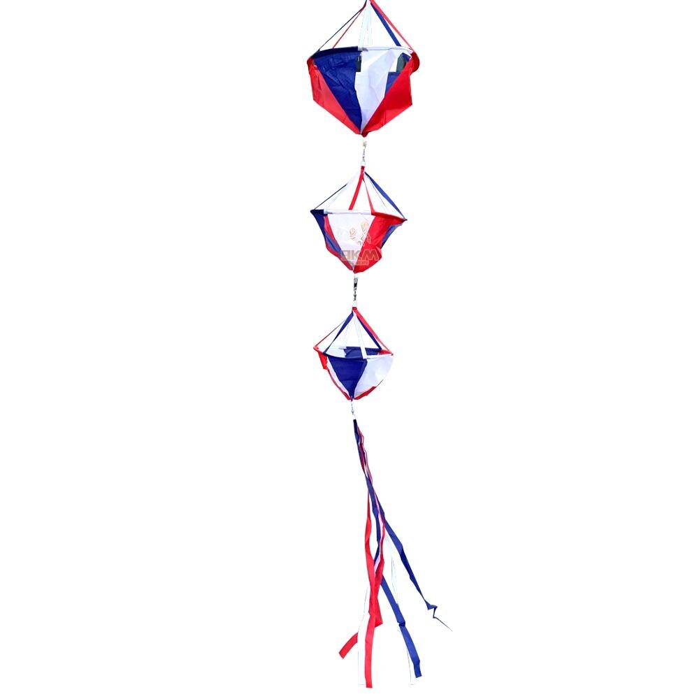 Kite Windsock - 100cm + 60cm Tail - Nylon - Outdoor Garden Decor - RC Racing Airplane Direction