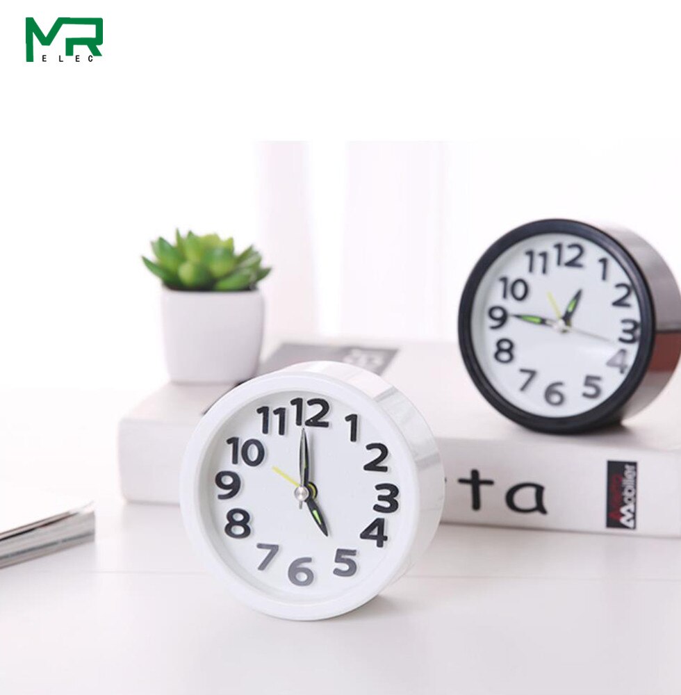 Mini simple et réveil, réveil de voyage compact, réveil charmant et portable.