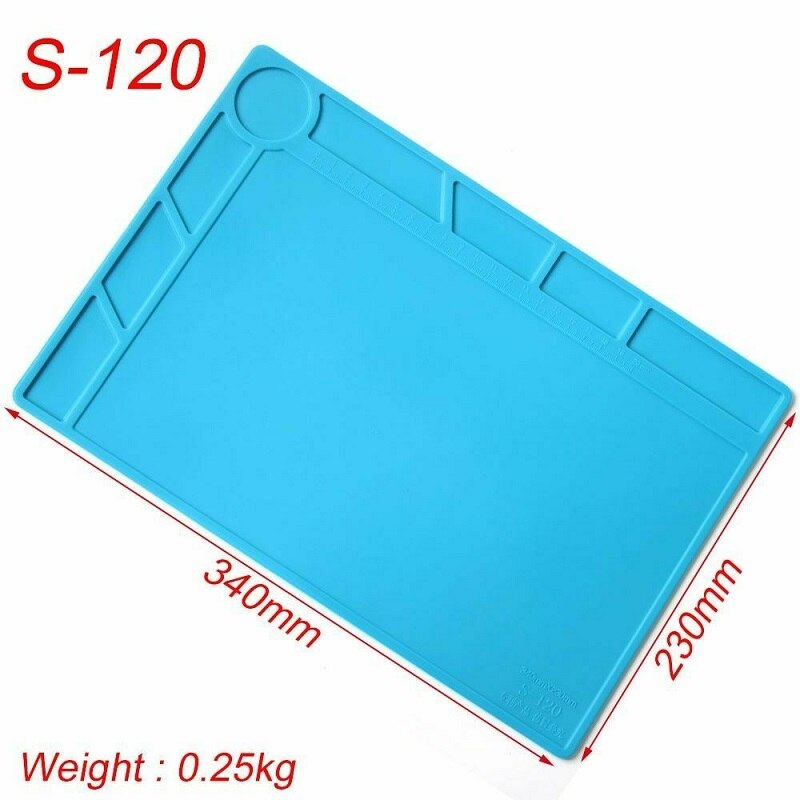 ESD Heat Insulation Working Mat Heat-resistant BGA Soldering Station Repair Insulation Pad Insulator Pad Maintenance Platform