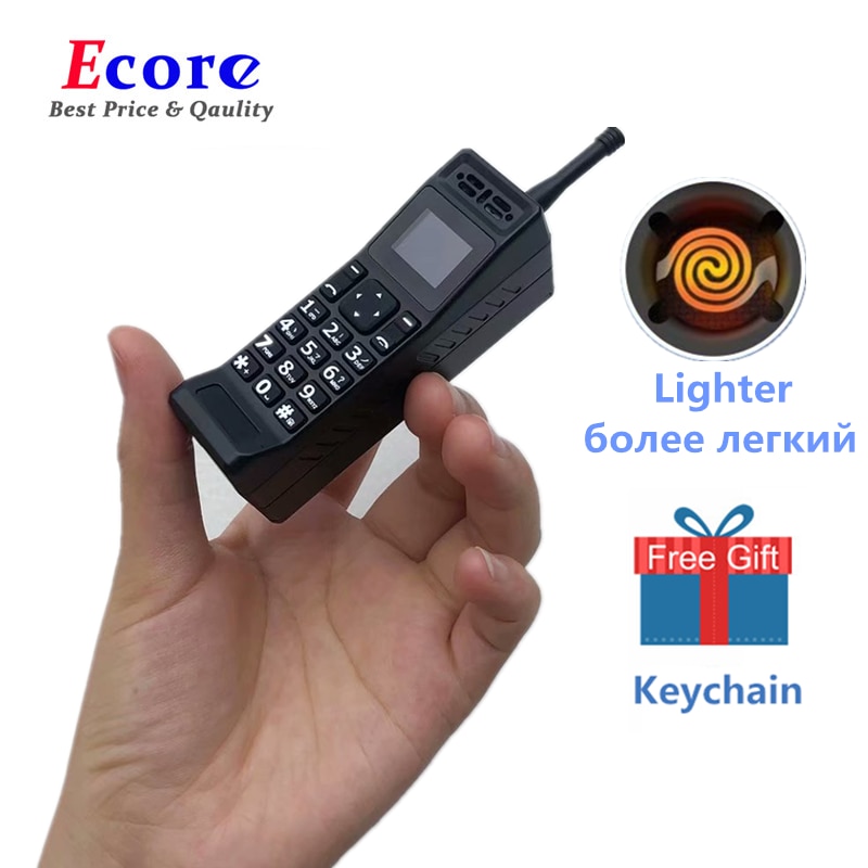 Retro Stijl Gsm Mini Mobiele Telefoon Antenne Goed Signaal Power Bank Extravert Fm Bluetooth Zaklamp Gprs Telefoon Met Aansteker