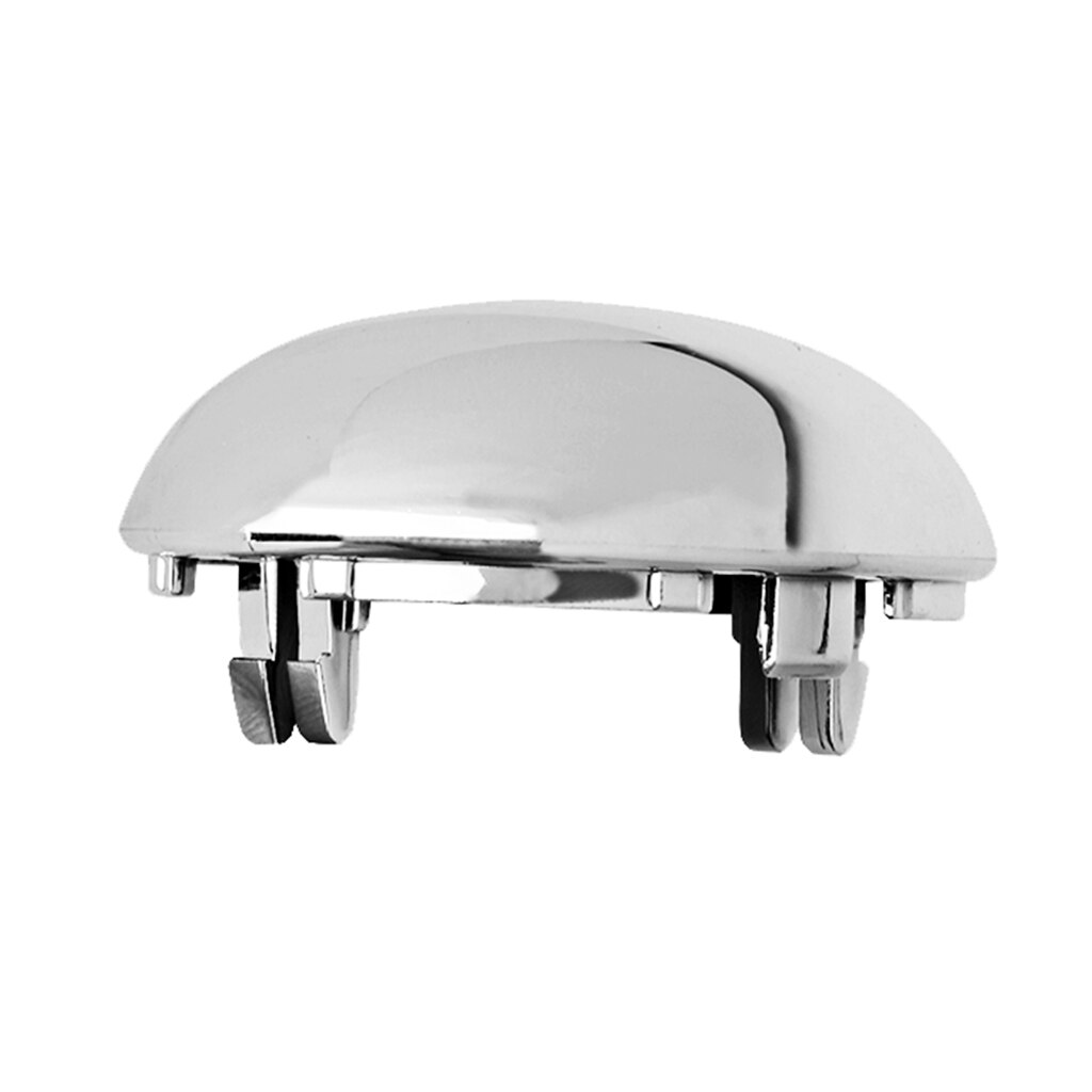 Car Console Gear Shifter Button Chrome Cap with Stronger Clips