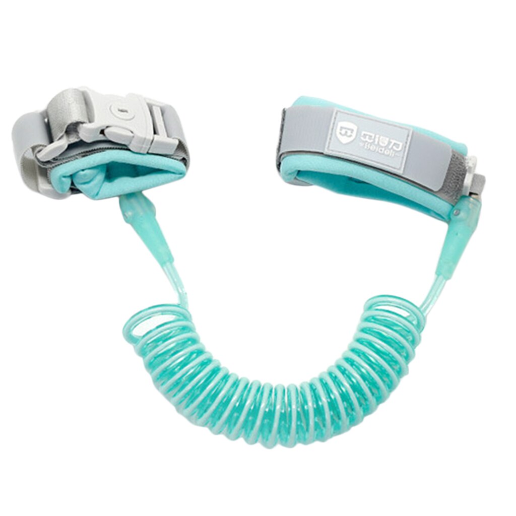 Pulsera anti-perdida de 2M para niños, pulsera de tracción de cuerda elástica