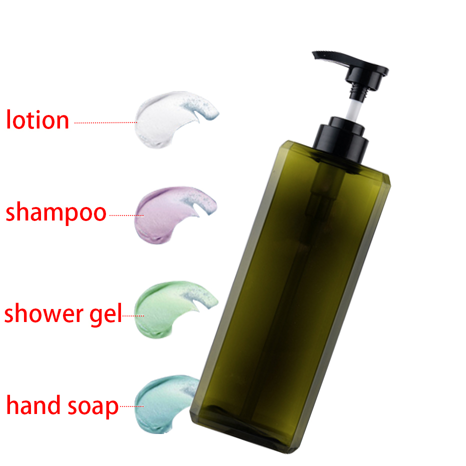 800/1000ml Seife Dispenser Flasche Große Kapazität Lotion Dispenser Push-Typ Bad Shampoo Körper Waschen Flasche Nachfüllbare Flasche