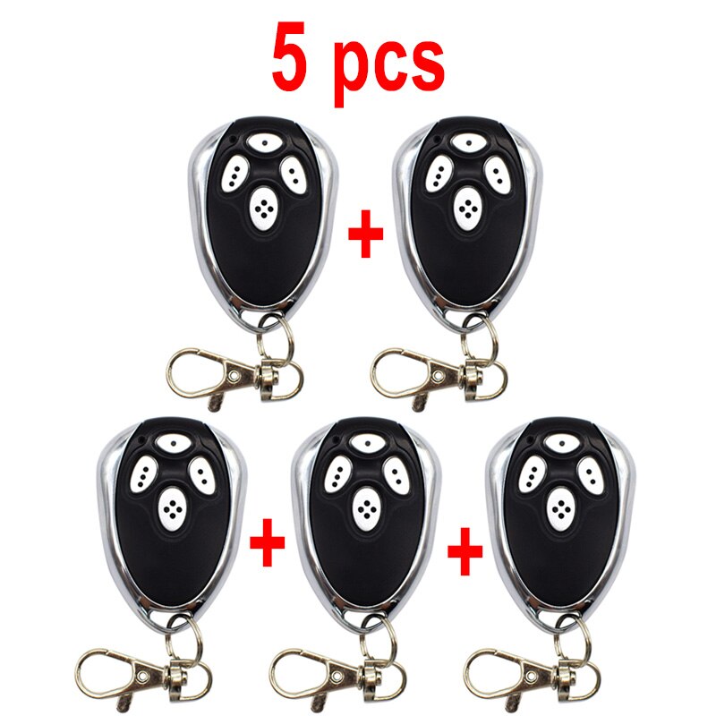 Alutech AT-4 AN-Motors AT-4 remote control 433.92 MHz rolling code 4 channel garage door gate remote control: 5 pcs