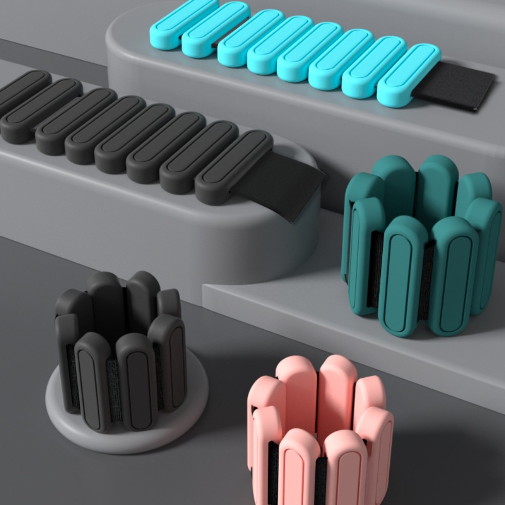 oefenuitrusting Zandzak Gewicht Armband Fitnessapparatuur Verstelbare enkelband Siliconen polsband buiten