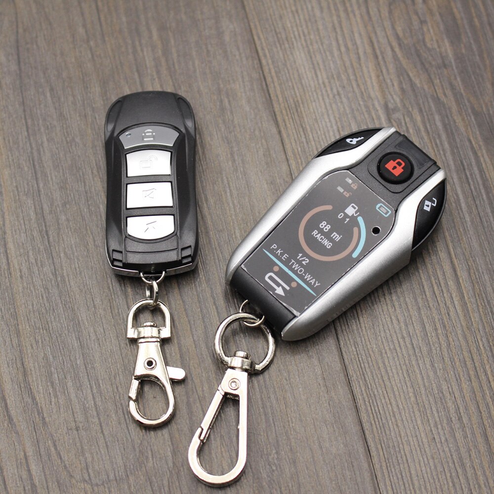 48v 60v 72v 84v 96v 108v 120v elektrisk motorcykel stöldlarm universal tvåvägs säkerhetslarmsystem nyckellös start