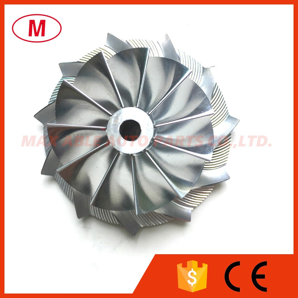 Roue compresseur à billette de Turbo, 40.61/56.02mm 11 + 0 lames, aluminium, 2618, pour 49377-04200HF, 13T