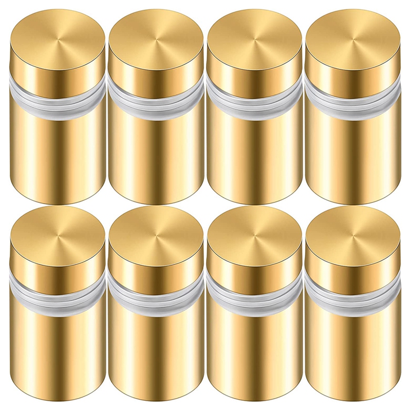 8 Sets Standoff Screws Advertising Nail Standoff Wall Mounting Hardware for Hanging Acrylic Picture Frame: Default Title