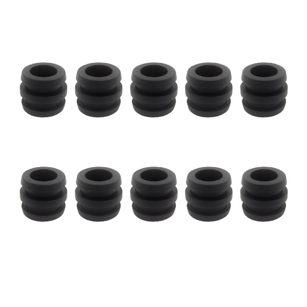 10 stücke Weiche Gummi Ersatz 16mm Mini-Puffer TischfußBall Maschine Stange Stoßstange Tisch FußBall Spiele FußBall Teile Spielzeug Langlebig