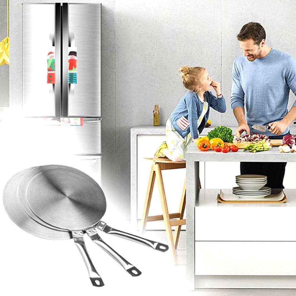 Cooking Induction Hob Heat Diffuser Frying Pan Converter Adapter Electric Cookers Plate Kitchen Cookware Stainless Steel