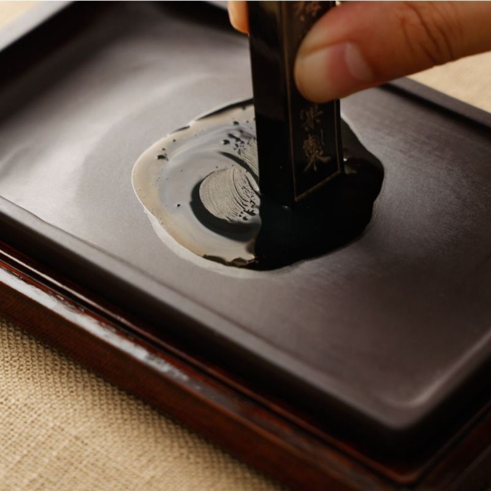 Chinese Painting Calligraphy Ink Stick Writing Traditional Grinding Ink Block Black Calligraphy Solid Ink Artist