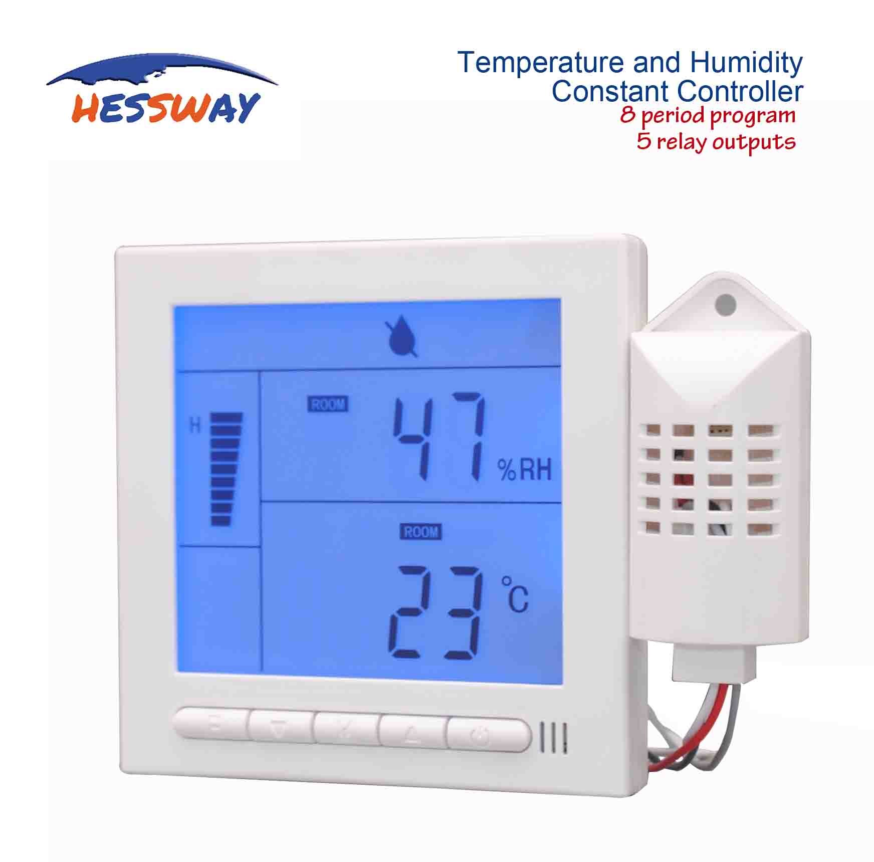 Heating / Cooling / Humidification / Dehumidification Constant temperature and humidity sensor incubator for 5 relay output