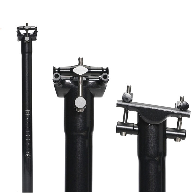 Lätt kolfiber mtb cykelstolpe vägcykelstolpe 31.6/27.2/30.8*350/400mm med titanskruvar och blank