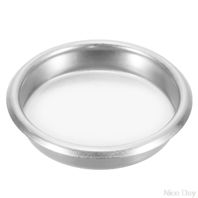 58mm Diameter Stainless Steel Blind Filter Coffee Machine Maker Backflush Basket My30 20