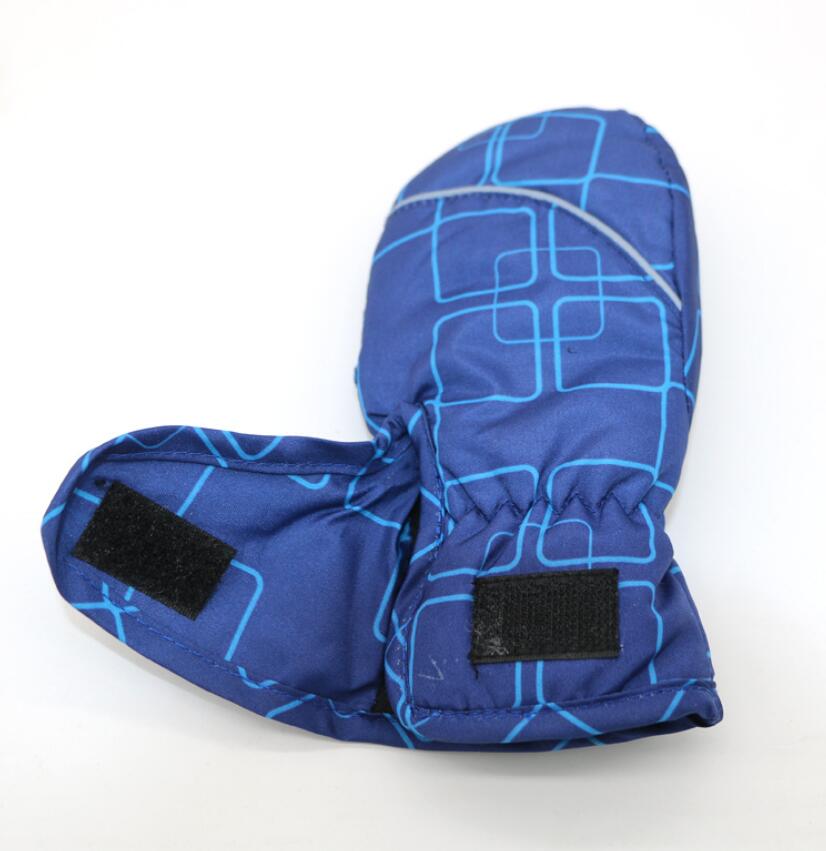 Luvas de ski para bebês, luvas quentes para inverno 2018 para meninos e meninas ao ar livre, à prova de vento e à prova d'água para pilotar 2 a 4 anos