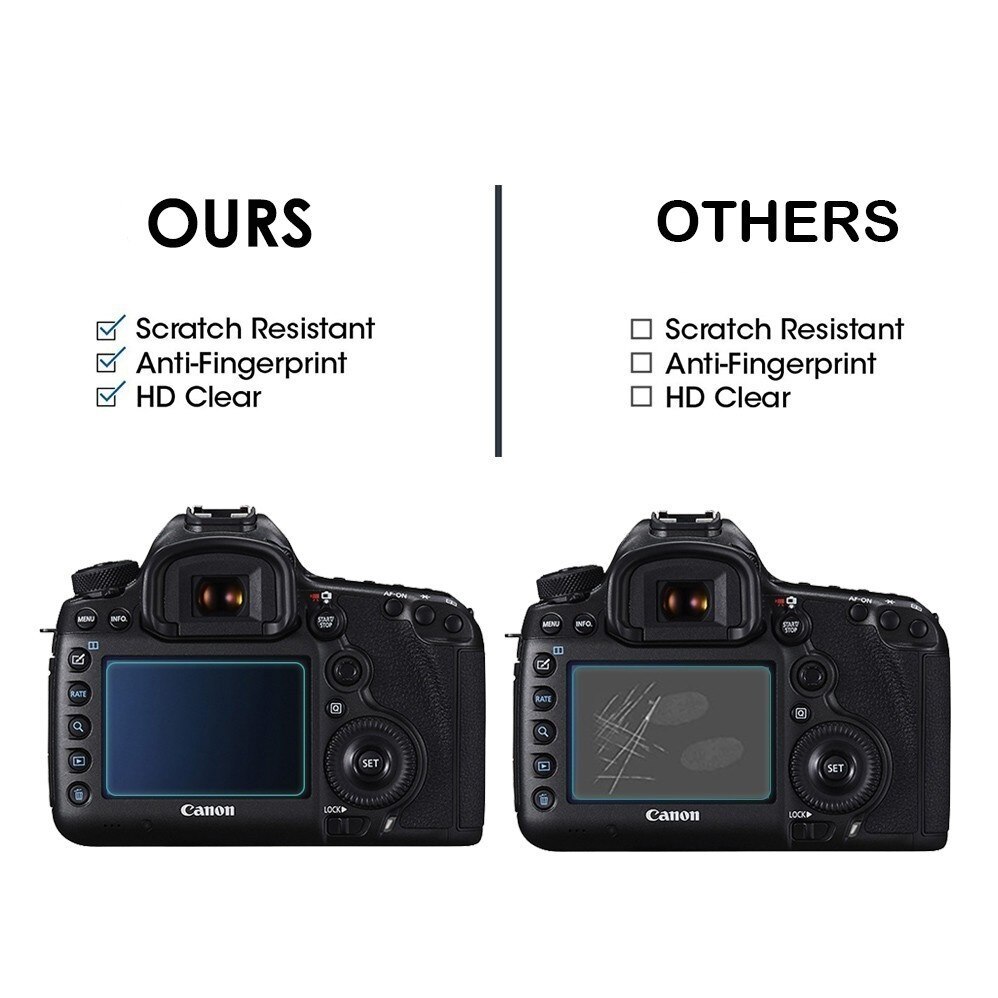 Szklany ochraniacz ekranu twardy do Sony A6700 A6600 A6400 A6300 A6100 A9 A7R A7 A7S RX100 II III IV VA ZV1 ZV1F ZVE10 A7C A7CR A1