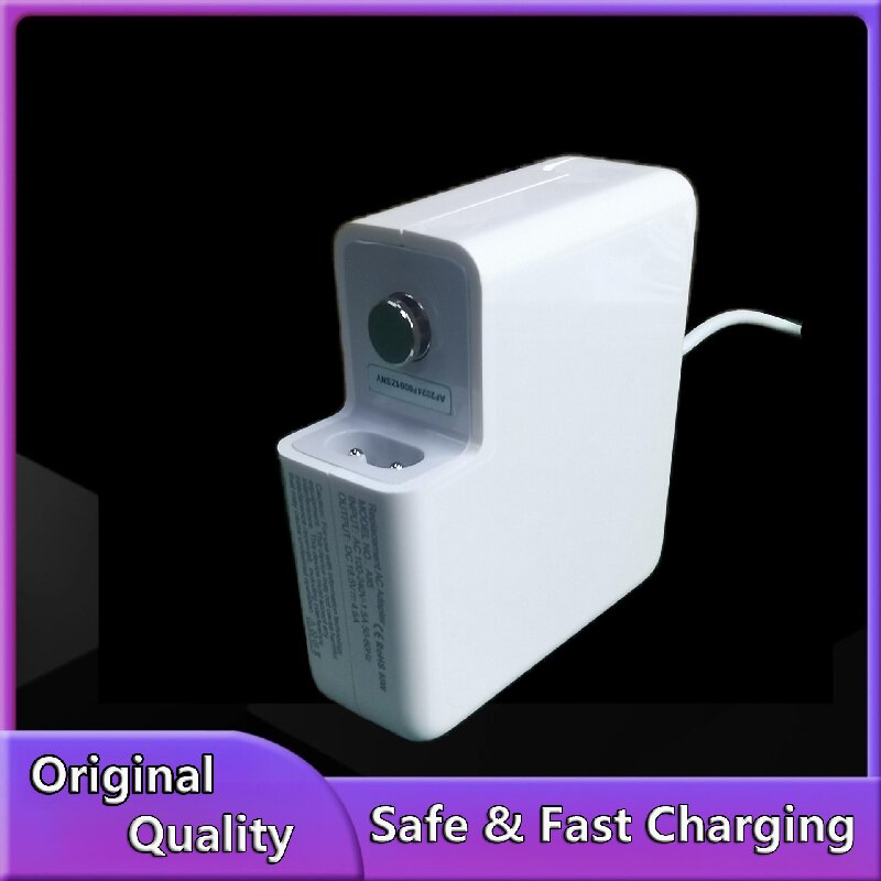 60 W Magsaf 2 T magnetisches Lade-Netzteil für MacBook Air/Pro-Serie: A1502, A1425, A1435, sicheres und schnelles Ladegerät