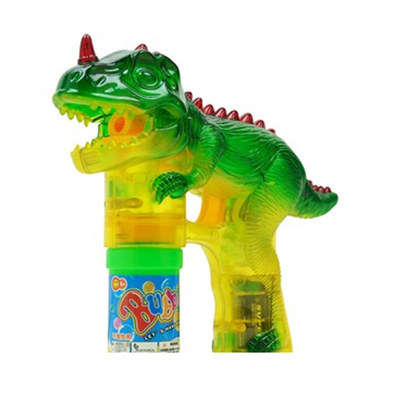 Dinosaurus Bubble Licht Elektrische Glow Muziek Transparante Ontworpen Voor Kinderen Bubble Machine Automatische Bubble Blazen Speelgoed: Default Title