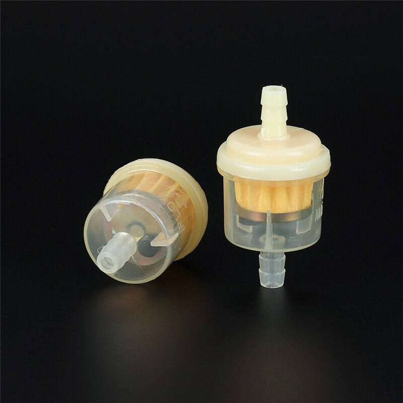 moteur en ligne Carb, huile, moto, véhicule hors route, essence, liquide, filtre à carburant pour Scooter, moto, 10 pièces