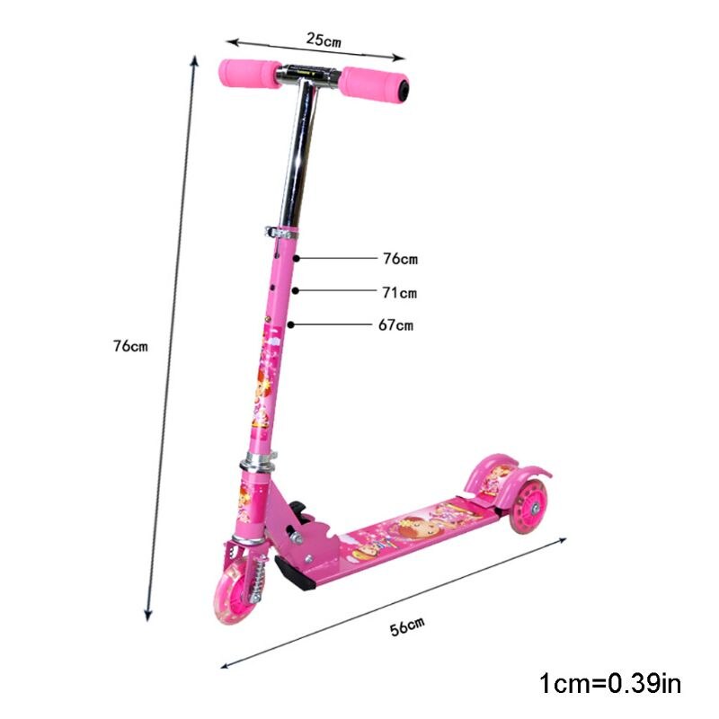 BELEEV Trottinette de luxe pour enfants âgés de 3 à 12 ans