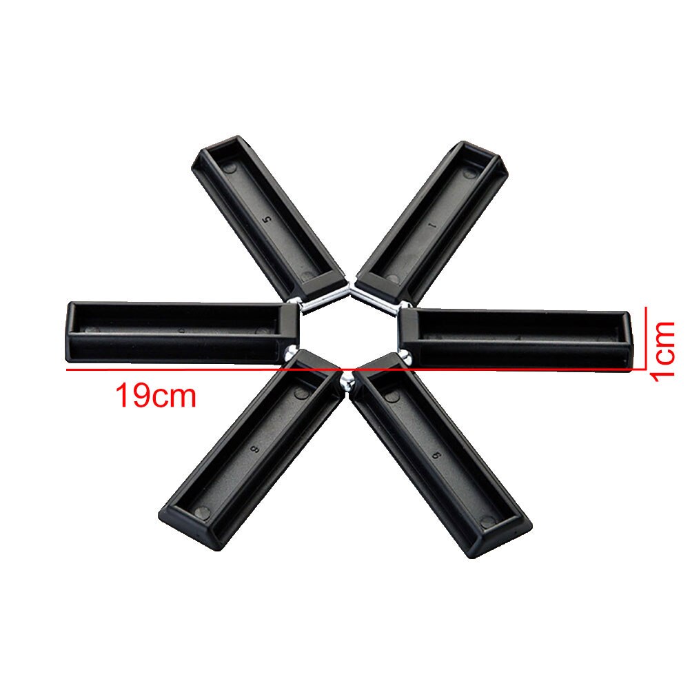 Kök halkfri vikbar halkfri isolerad matta värmebeständig kudde underlägg underlägg underlägg grytunderlägg grytunderlägg kudde