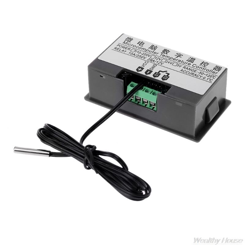 W3230 AC 110V 220V 20A Temperature Controller LED Thermostat Regulator Control D23 20