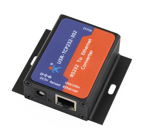 USR-TCP232-302 RS232 Seriell zu RJ45 Ethernet Adapter IP Konverter/Geräteserver: Black