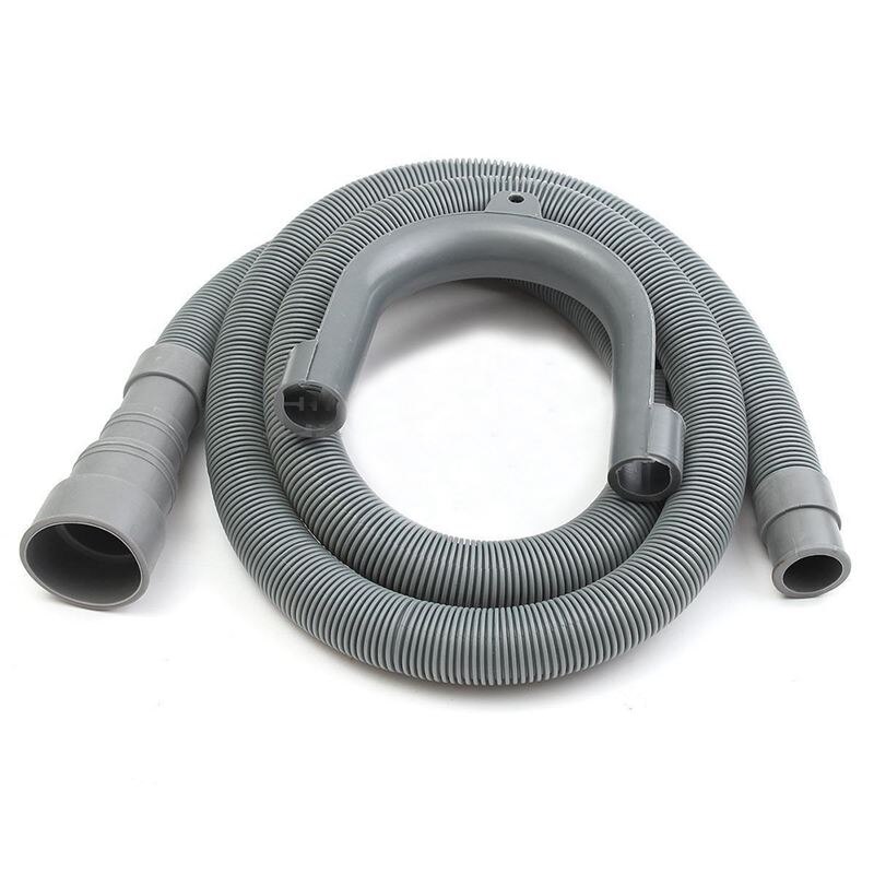 1.5M 5ft 59 inch Machine Dishwasher Drain Hose Extension Washing Pipe with Bracket Set