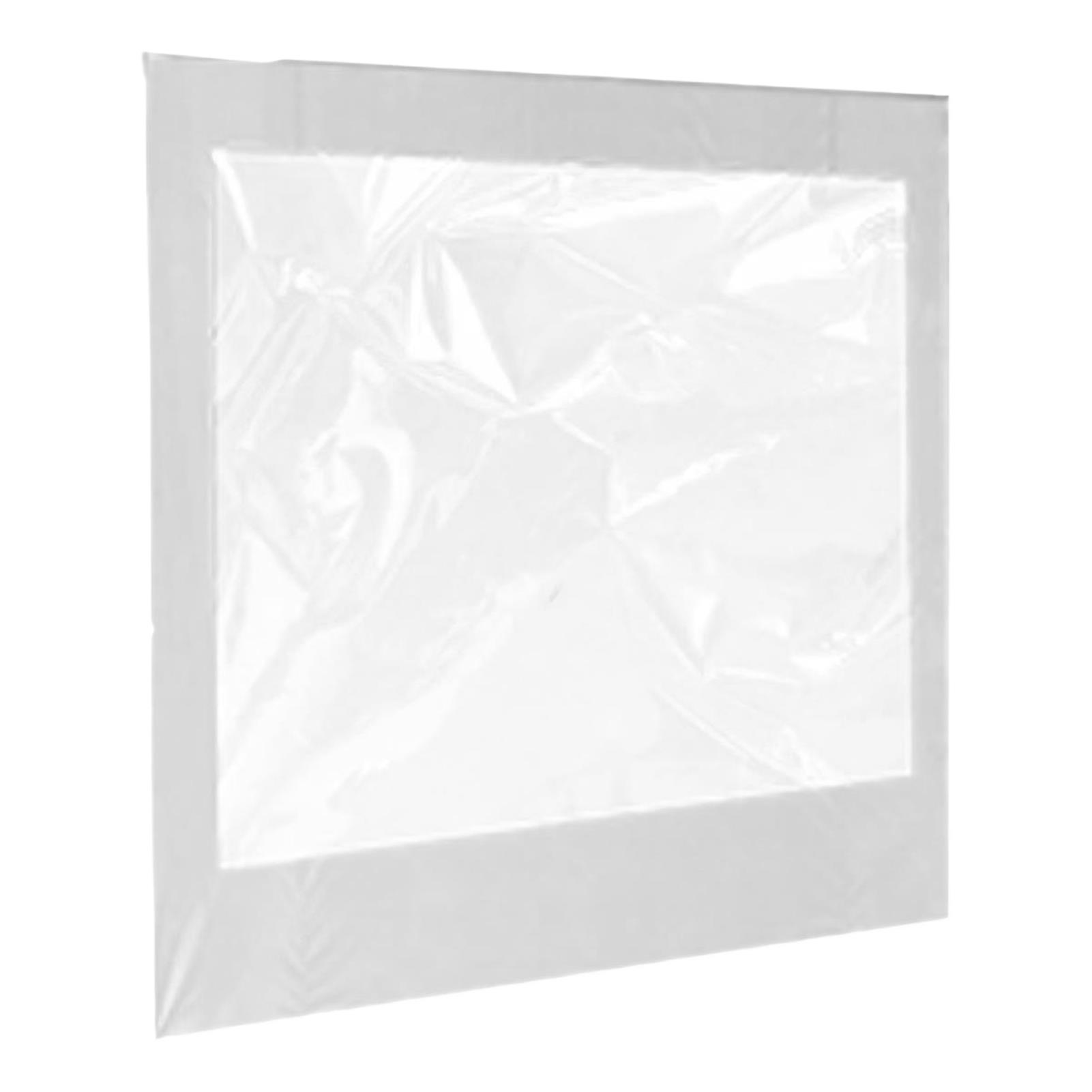 Buitenluifel Vierhoekige opvouwbare tentdoek Schaduw Waterdichte tape met helder venster Alleen één zijde Geen luifel boven- of frame: YELLOW