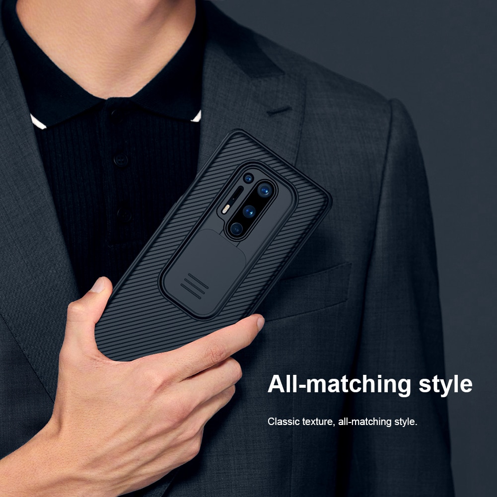 Camera Protection Case OnePlus 8 Pro NILLKIN Plastic Slide Camera Lens Protective Cover OnePlus 8 Pro Case