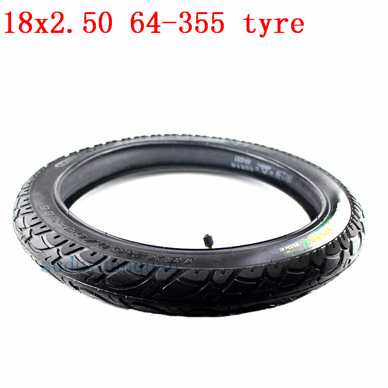 18x2.50 64-355 tire inner tube fits Electric motorcycle battery tricycle 18 inch electric bicycle tire 18x2.5 tube tyre