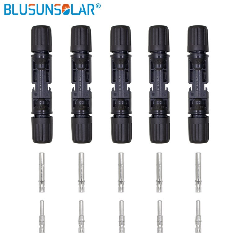 Tuv 1000V Solar Connector Solar Plug 30A Voor Zonnepaneel Connector Uv-bestendig