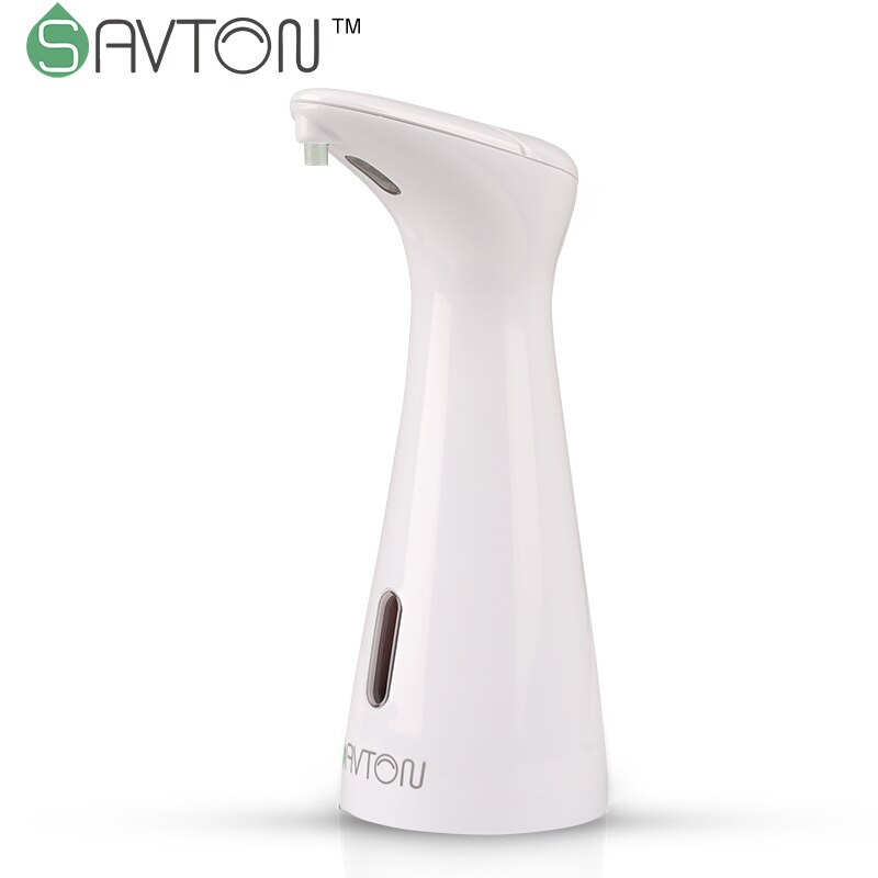 Savton Intelligente Automatische Zeepdispenser Inductie Kinderen Hand Wasmachine Voor Keuken Badkamer Slimme Dispenser: White Foaming