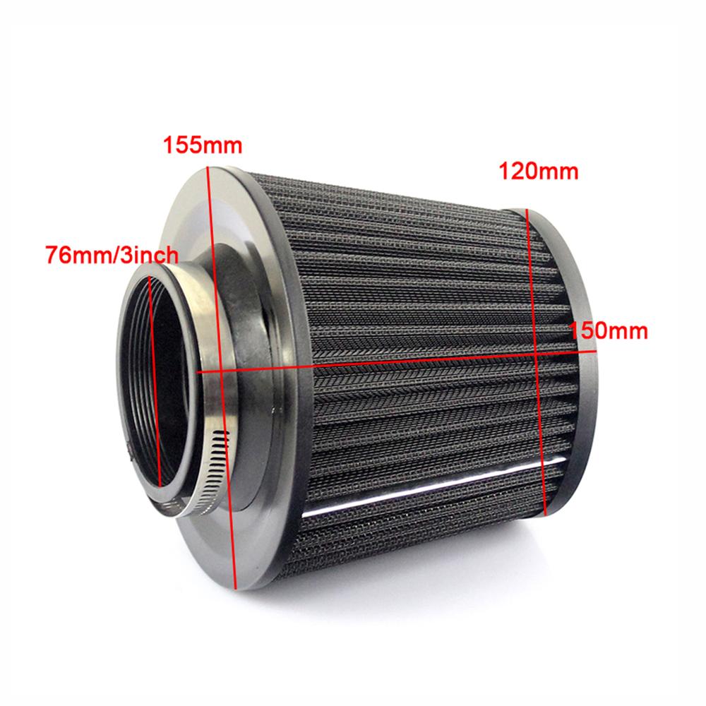 Luftmengenmesser Adapter 76mm - Aluminium Lufteinlass Adapter | Für Ansaugkrümmer Tuning