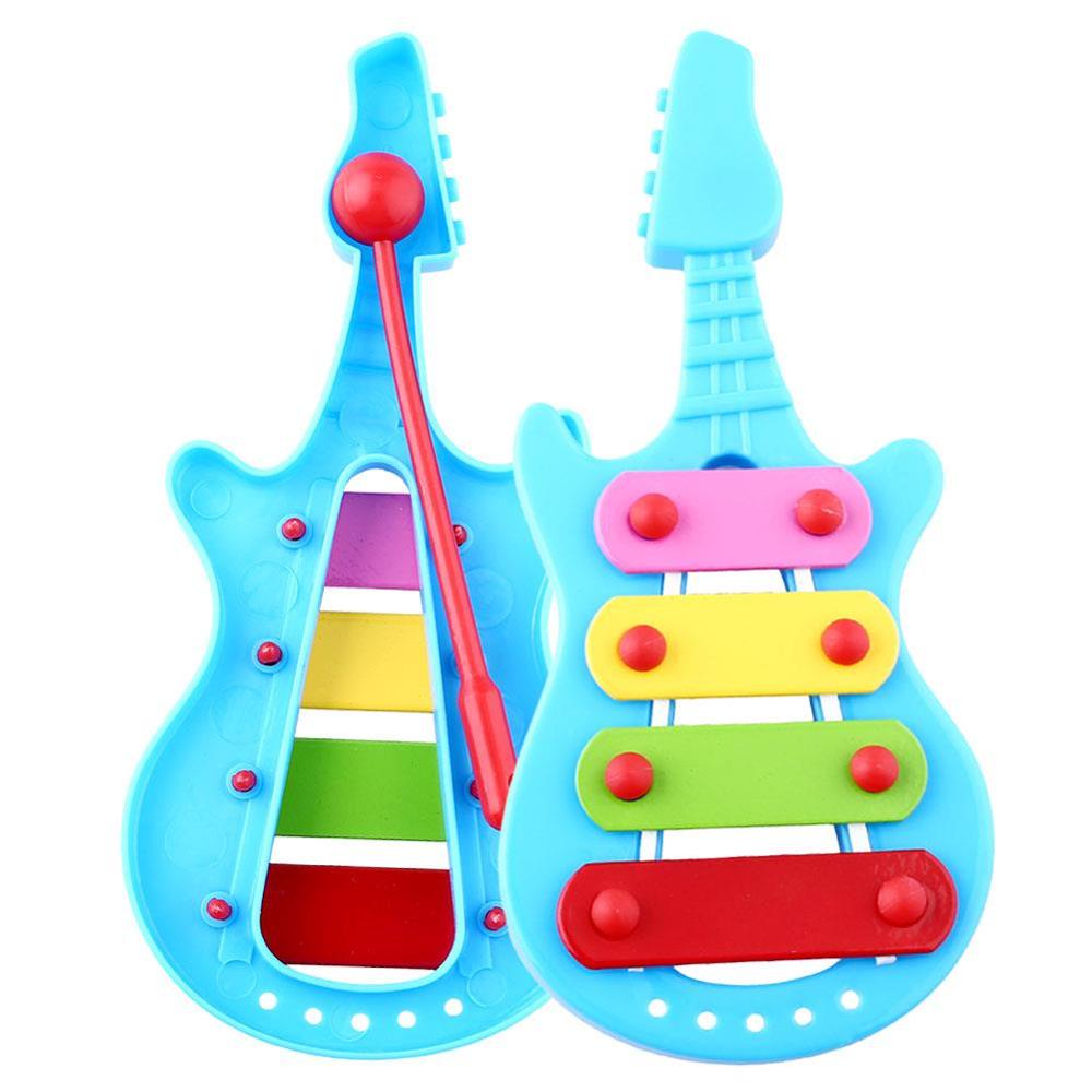 Baby Xylofoon Speelgoed Kinderspeelgoed Percussie Muziek Speelgoed Puzzel Voor Jongens En Meisjes Gitaar Vorm